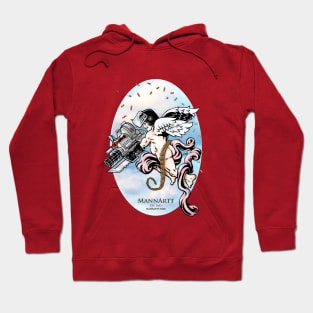 The Infamous Assault Cherub Design - Cupid Firing Bullets? Hoodie